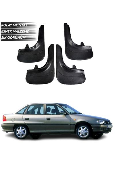 SONİKON LİNE Opel Astra F Sd 1991-2007 Compatible 4-Piece Mudguard Mudflap Dust Cover Modified