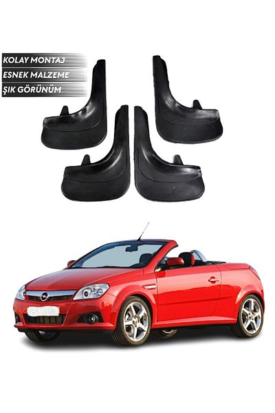 SONİKON LİNE Opel Tigra Compatible 4-Piece Fender Mudguard Dust Cover Modified