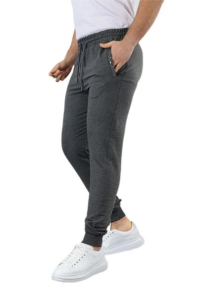 BAGLAN Ανδρικό Φούτερ Plus Size με μανσέτες BGL-ST04610