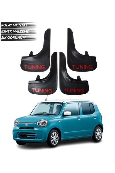 SONİKON LİNE Suziki Alto Compatible Tuning Written 4-Piece Fender Mudguard Dust Cover Modified