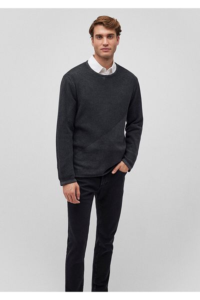 Mavi Crew Neck Black Sweater Slim Fit / Slim Fit 070702 -900