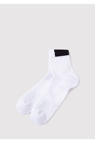 Mavi Weiße Socken mit Logo-Detail 092868 -620