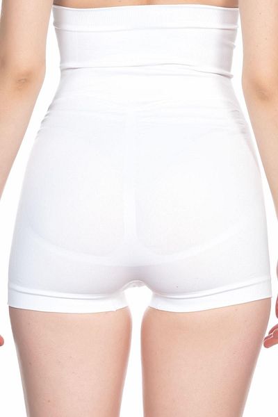 emosavm White Emay 2047 High Waist Boxer Corset
