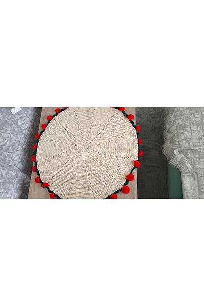 hobilanka Knitted Rose Bouquet Blanket