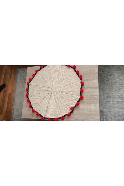 hobilanka Knitted Rose Bouquet Blanket