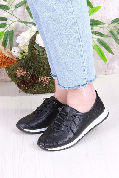 fort 2035 Lara Comfort Women's Shoes with Print Detail and Rubber Laces