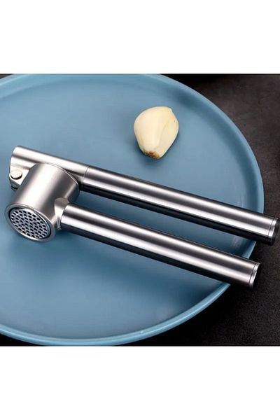 SyaMAG Presă De Usturoi, Oțel Inoxidabil, 16 Cm