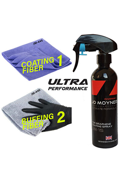 Jo Moyner Grafen Bazlı Nano Seramik Motorsiklet Kaplama Sprey 250ML + Premium...