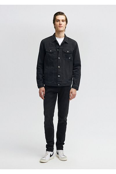 Mavi Drake Pro Anthracite Jean Jacket -010143-32231 Μοντέλο