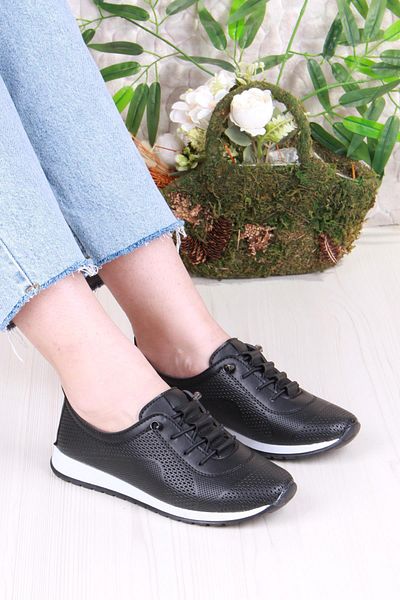 fort 2035 Lara Comfort Women's Shoes with Print Detail and Rubber Laces