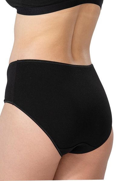 emosavm Black Emay 1442 Modal Coton High Waist Panties