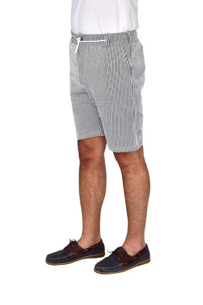 BAGLAN Men's Striped Pocket Lycra Shorts Bgl-St04624
