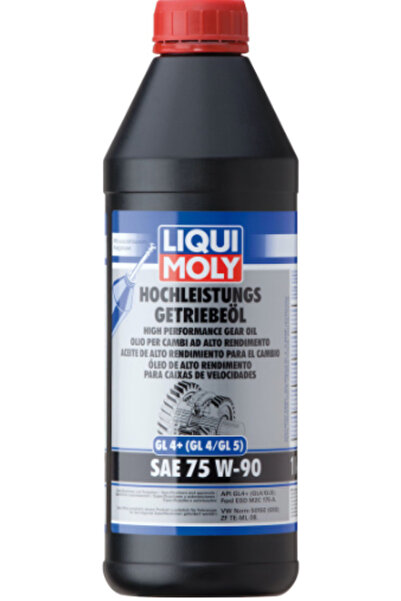 Liqui Moly High Performance GL4+ 75W-90 Dişli Şanzıman Yağı (1 Litre) Yeni Ür...