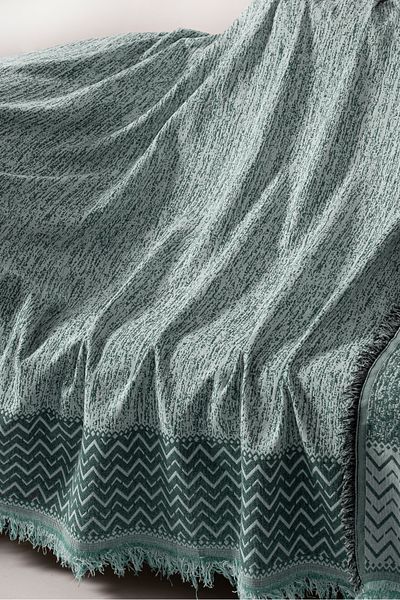Rell Home غطاء أريكة قطني - سرير أريكة متعدد الأغراض، مزدوج الجوانب مضاد للعرق وغير قابل للانزلاق