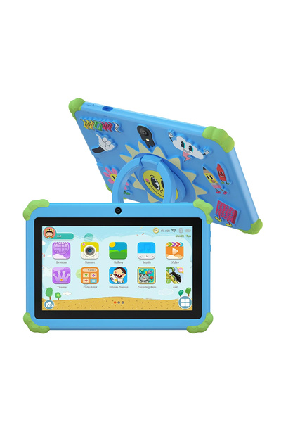 Dynego Çocuk Tableti 7 İnç İps Kameralı Çocuk Oyun Tableti Darbelere Dayanıkl...