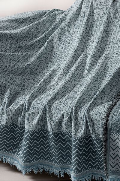 Rell Home غطاء أريكة قطني - سرير أريكة متعدد الأغراض، مزدوج الجوانب مضاد للعرق وغير قابل للانزلاق