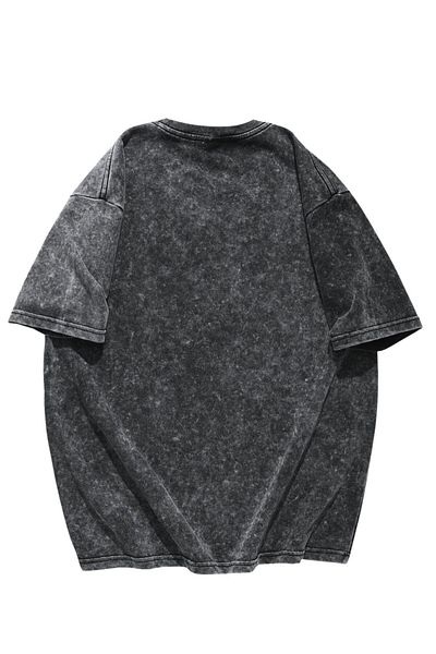 Fuddy Moda The Walking Dad Written Washable T-Shirt, Vintage T-Shirt με θέμα την Ημέρα του Πατέρα