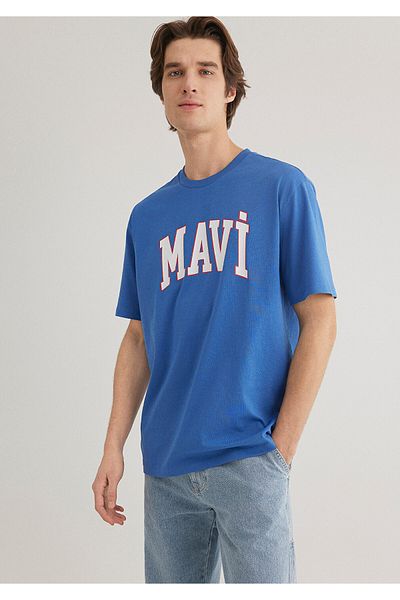 Mavi T-Shirt Loose Fit s potištěným logem 0611711-70895