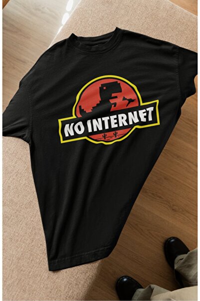 Fuddy Moda تي شيرت بدون كتابة على الإنترنت للجنسين، تي شيرت كبير الحجم بتصميم...