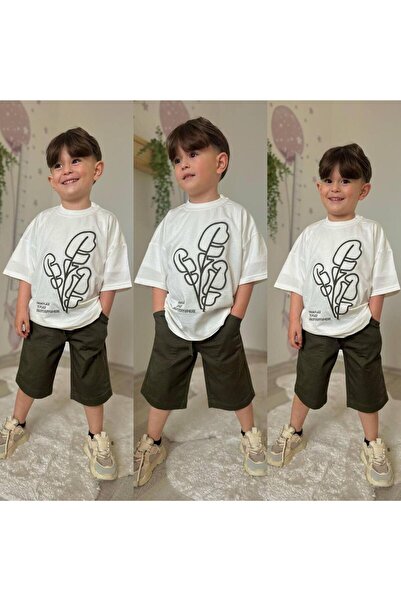 KOKOŞ BEBEK Denim Gabardine Shorts Style Suit |   Between 3/8 Years