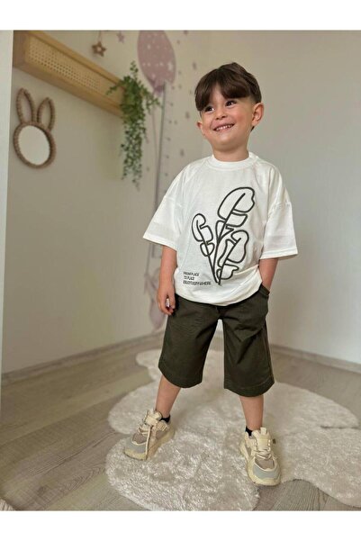 KOKOŞ BEBEK Denim Gabardine Shorts Style Suit |   Between 3/8 Years