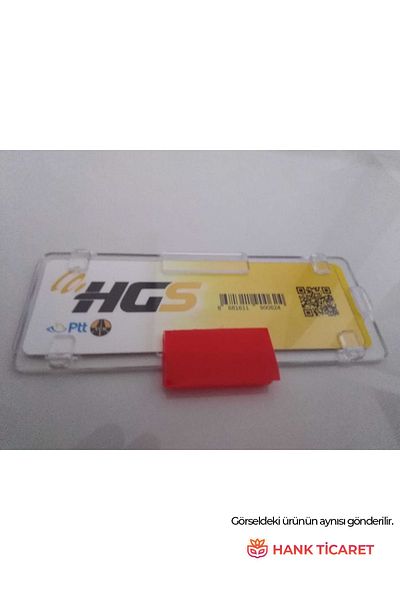 HANK TİCARET Transparent Hgs Enclosure Container - Practical and Economical Organizer for Car, Single Size, Easy Use