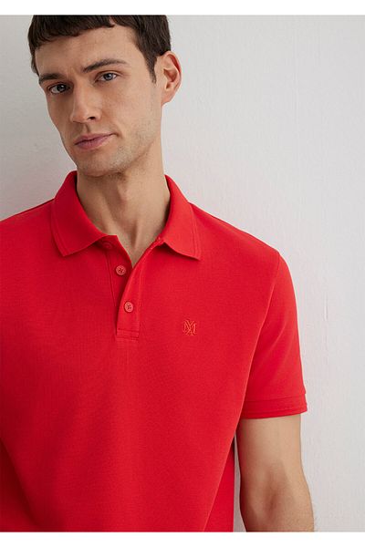 Mavi Κόκκινο T-Shirt Polo Slim Fit / Slim Fit064946-70471