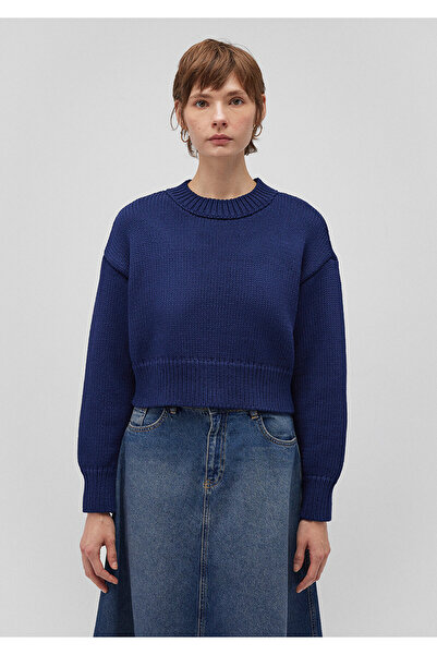 Mavi Πουλόβερ Navy Blue Crop - Crew Neck, Regular Fit 1710515 -84371