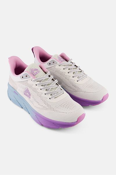 RBX Women Textile Lace Up Running Shoes, Off White