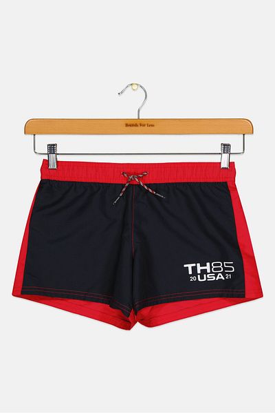 Tommy Hilfiger Kids Boy Graphic Print Shorts, Multicolor