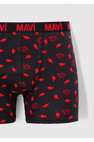 Mavi Black Pepper Detailed Boxers - 0911631 -900
