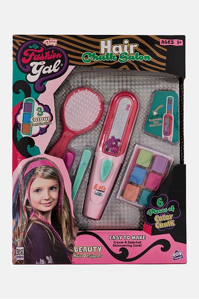 New Boy 6 Pcs My Fashion Gal Hair Chalk Salon