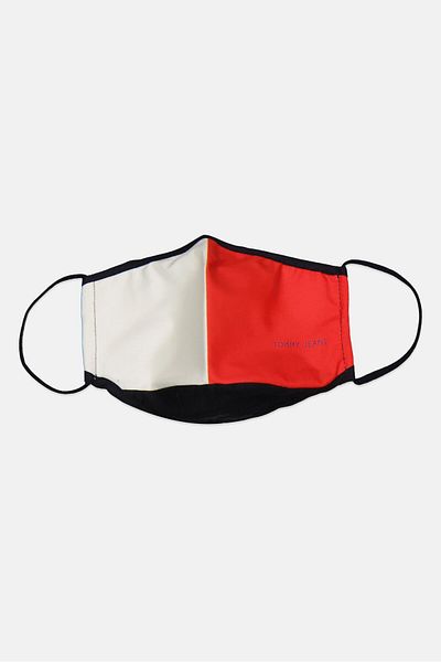 Tommy Hilfiger Women Colorblock Face Mask, Multicolor