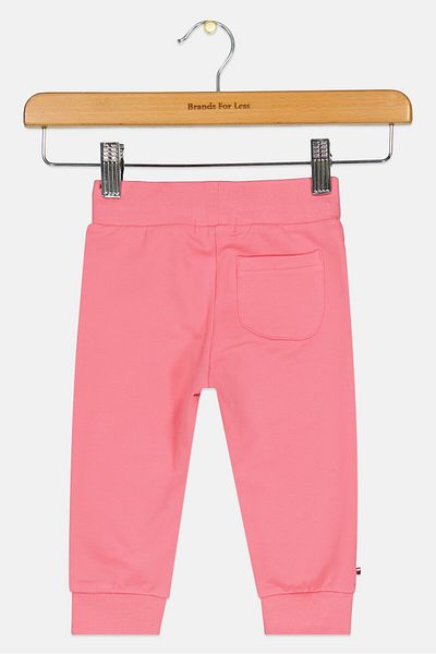 Tommy Hilfiger Toddlers Girl Graphic Print Jogger Pants, Pink