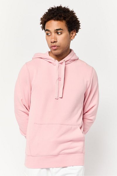 Tommy Hilfiger Men Plain Long Sleeves Hoodie, Pink