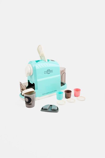 New Boy Realistic Sounds And Lights Effect Coffee Machine Toy