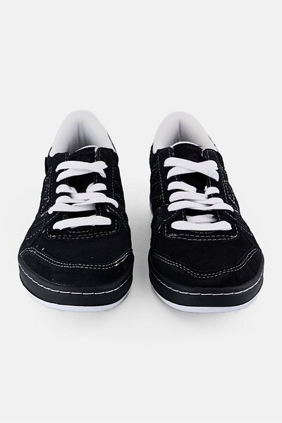 Reebok Men LT COURT Lace Up Tennis Shoes, Black