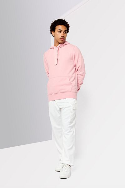 Tommy Hilfiger Men Plain Long Sleeves Hoodie, Pink