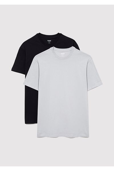 Mavi Ανδρικό Σετ T-shirt Basic 2 τεμαχίων - Loose Fit 0612317 -70075