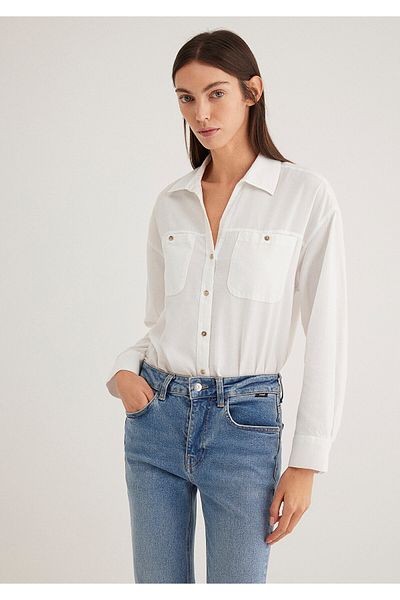 Mavi Cămașă albă Regular Fit 1210985 -70057
