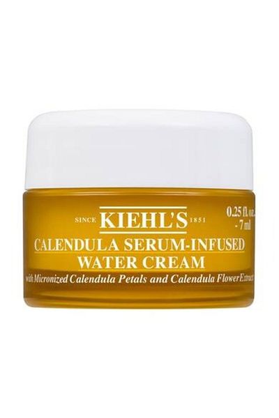 Kiehl's كريم كيلز المائي المُعزز بسيروم الكاليندولا 7 مل - يُرطب ويُهدئ ويُوحد لون البشرة بشكل واضح