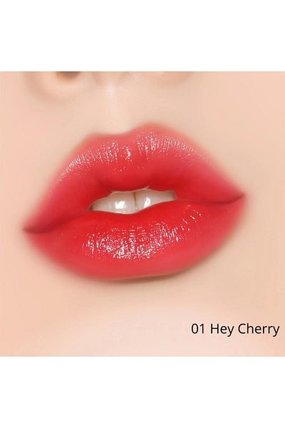 RİVER River Glow Lipstick Beach Sea - 01 High Cherry