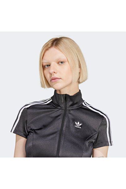 adidas Shortsleeve Tt Kadın Cropped Siyah T-shirt