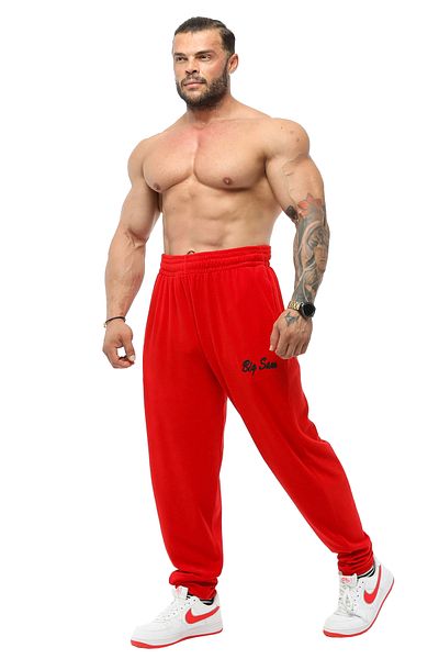 Big Sam Pnt1383 Model Baggy Cut Sweatpants and Terry Body Pants