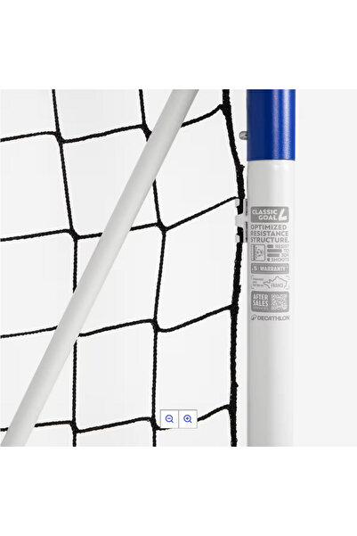 Decathlon Black Kipsta Football Goal - Navy Blue / Red - Size S - Sg500