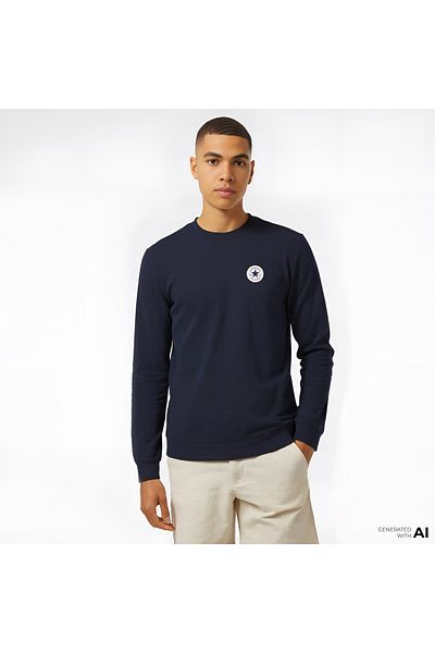 converse Go-to Unisex Μαύρο φούτερ
