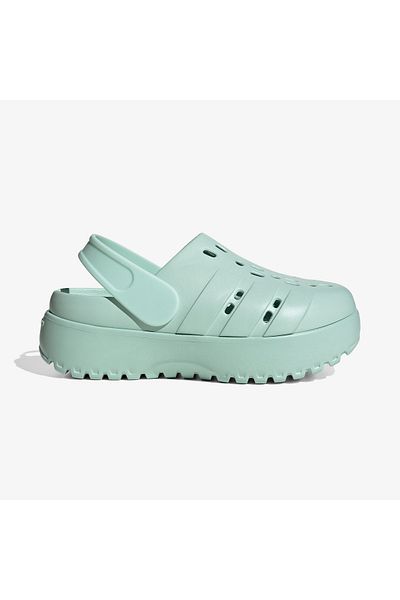 adidas Adilette Clog Platform Women's Blue Slippers