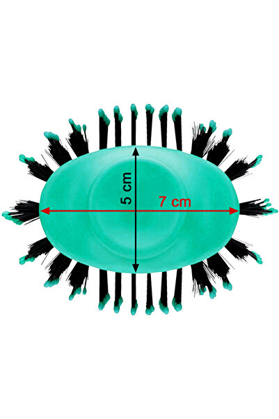 Revlon Fixed Electric Brush One-step Hair Dryer & Volumizer, Rvdr5222te Teal