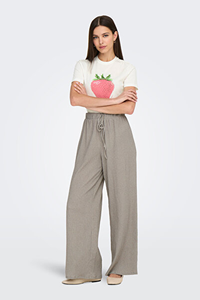 ONLY Παντελόνι Onlagnes Regular Fit με ψηλόμεσο φαρδύ πόδι 15346910