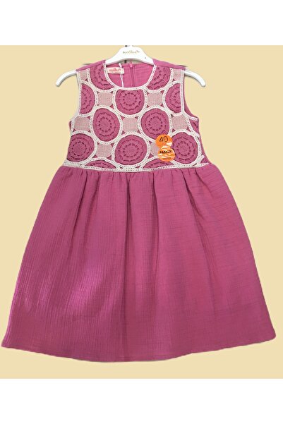 MODA AÇELYA Embroidered Muslin Dress